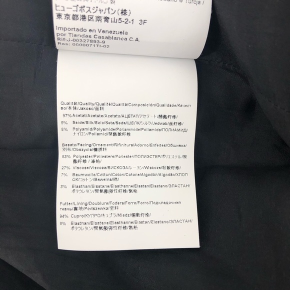 Hugo Boss Black Jacquard Votina Print Skirt - Picture 7 of 8